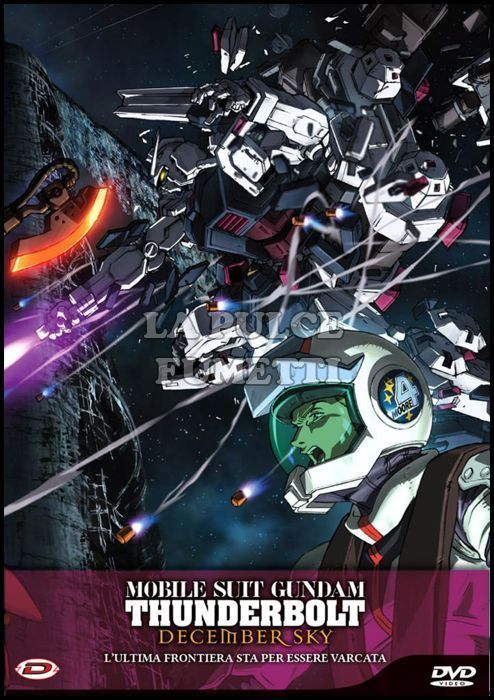 MOBILE SUIT GUNDAM THUNDERBOLT THE MOVIE - DECEMBER SKY - DVD FIRST PRESS